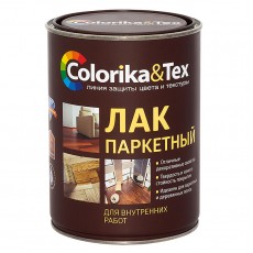 Лак паркетный матовый "Colorika&Tex" 0,8 л